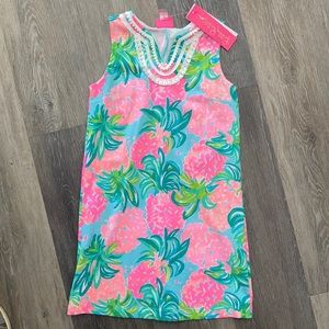 Lilly Pulitzer girls size Large Mini Harper Shift dress.
